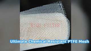 উচ্চ কর্মক্ষমতা PTFE জাল ফিল্টার ফ্যাব্রিক 300 মাইক্রোন